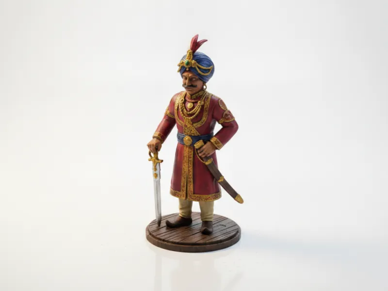 Maharathi Warrior Figurine Historical 3D Printable