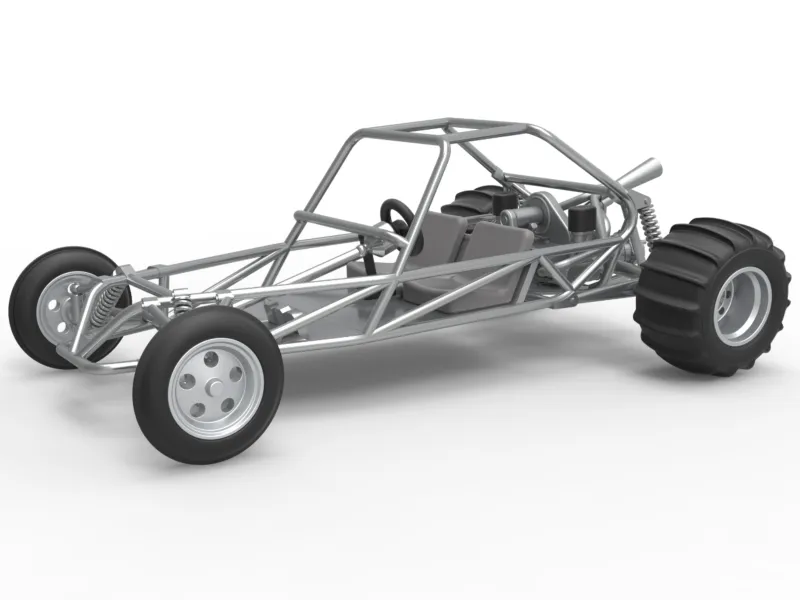 Diecast Old School Sand Rail Buggy Version 1 Maßstab 1:25