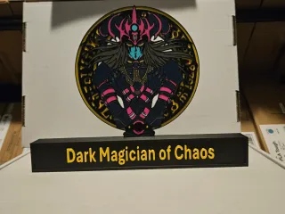 Yu-Gi-Oh - Dark Magician of Chaos display