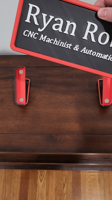 Magnetic Name Plate Version 3-0
