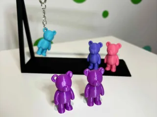 Standing Bear Keychain