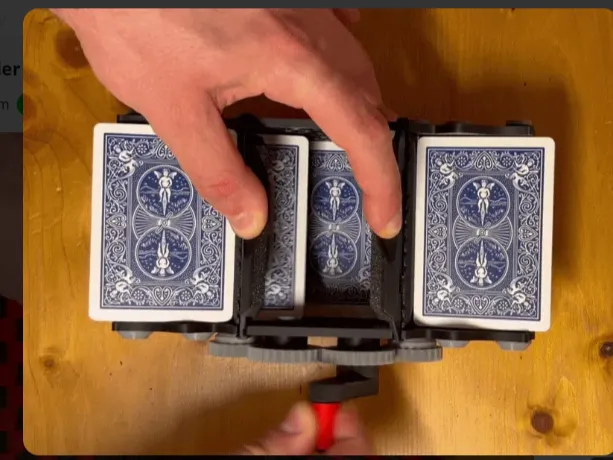 card shuffler