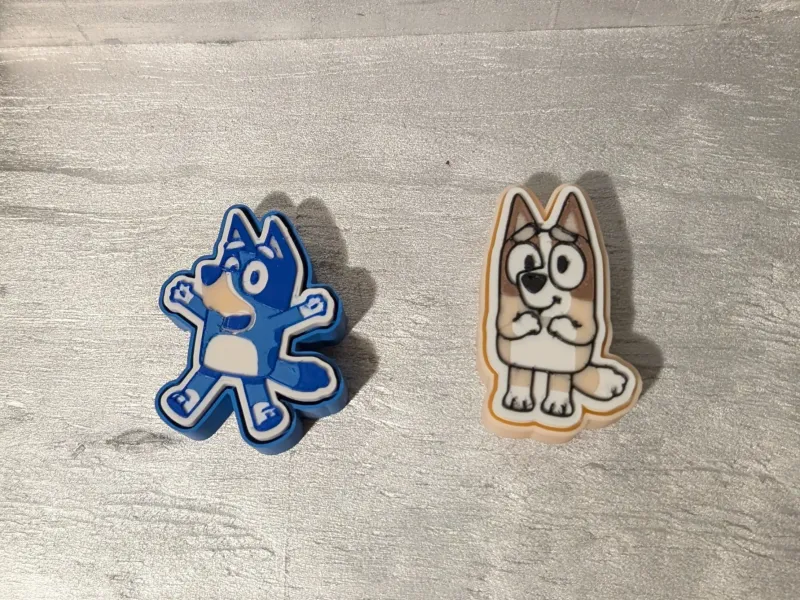 Bluey and Bingo Fidget Clickers