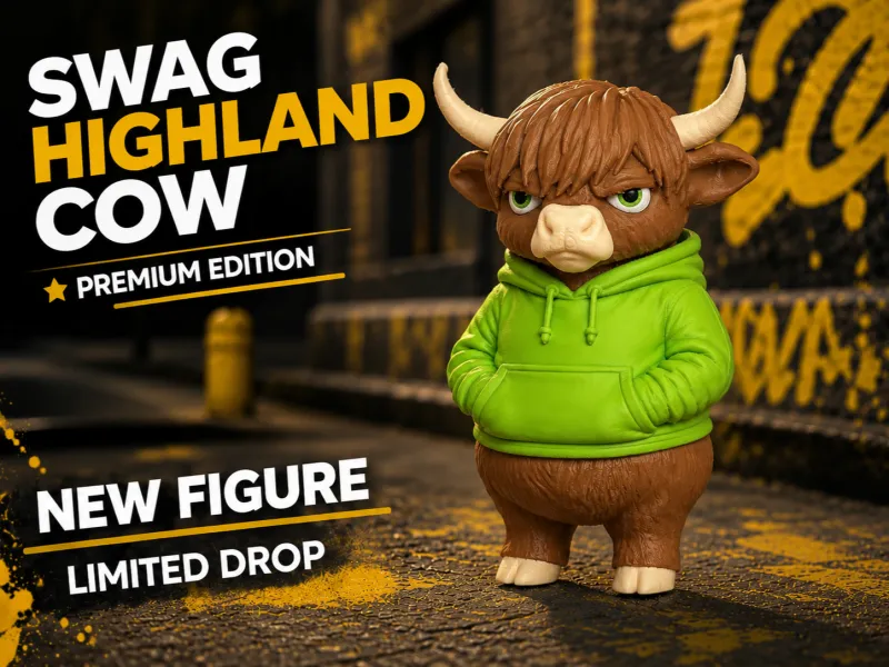 Cool swag Highland cow