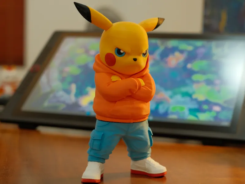 Pikachu – Pokémon Urban Vibes - (Multicomponente / Senza AMS / 3mf)