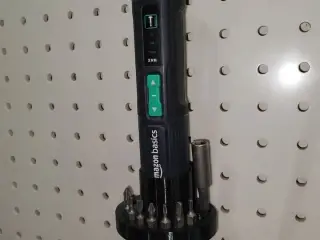 Amazon Basics Electric Screwdriver Holder (Pegboard)