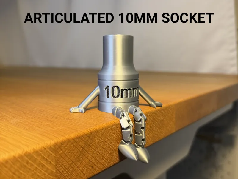 Articulated 10mm Socket Buddy