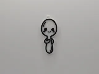 Cute Spoon Keychain