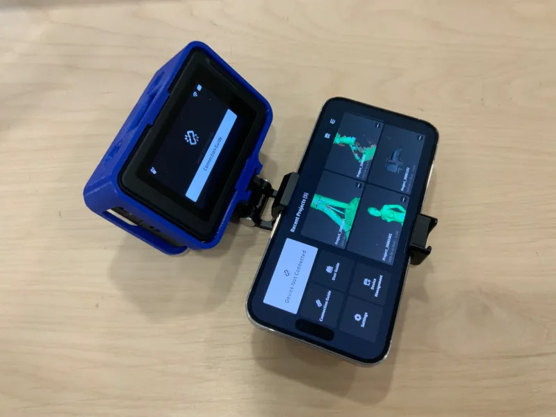 Pika Scanner Creality with hot shoe