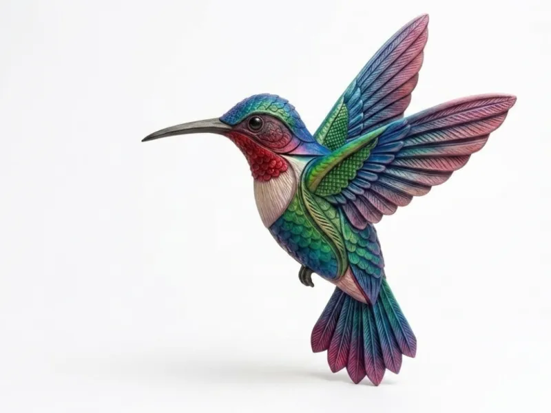 colibri flotante