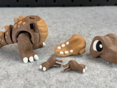 Шарнирный T-Rex - Игрушки и игры - PLA - изделие 3D-печати - фото 3