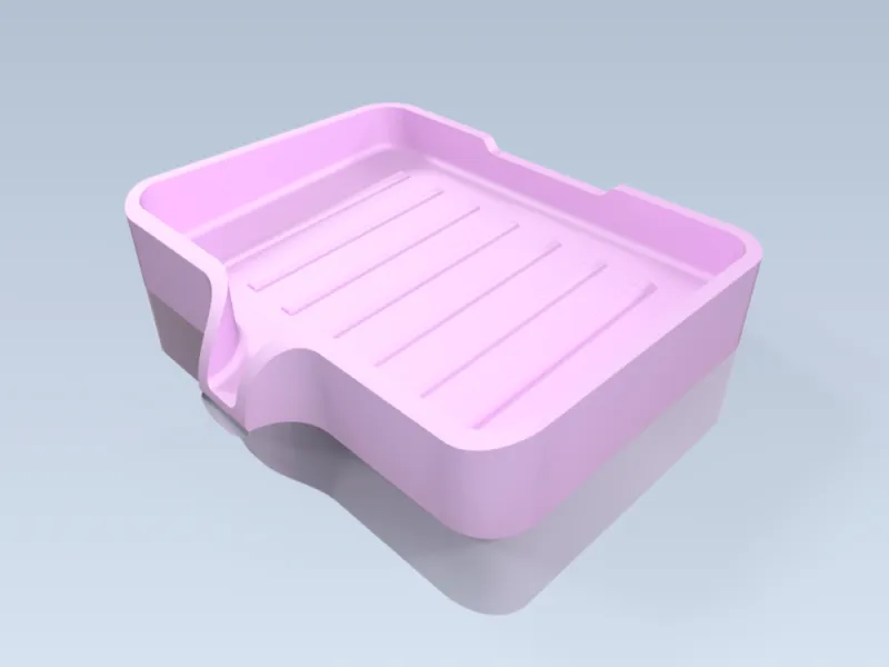 Soap & Sponge Holder with Drainage