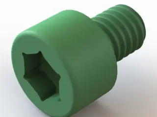 M6x8 Screw fully threaded (ISO 4762 / DIN 912)