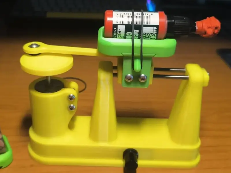 Agitatore elettrico per vernici per modellismo