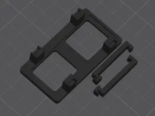 FrSky Archer Plus SR8 Mount V2–Screwless RC Receiver Holder