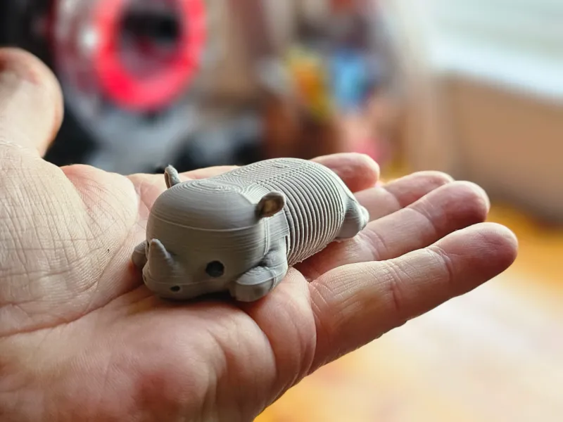 Le rhinocéros flexi de poche