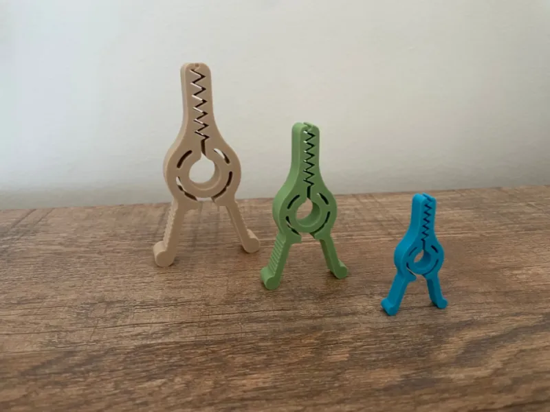 Clip per sacchetti - 3 dimensioni