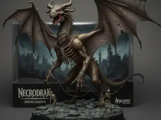 DRAGON ZONBIE  FIGURA