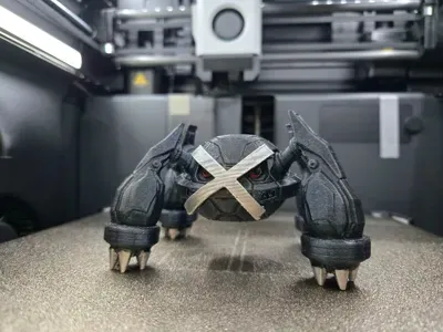 Mecha-Pokémon — Statue Cyber-Metagross