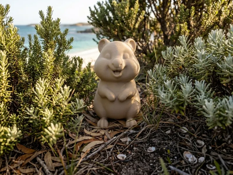 Chibi Quokka - The Happiest Marsupial.