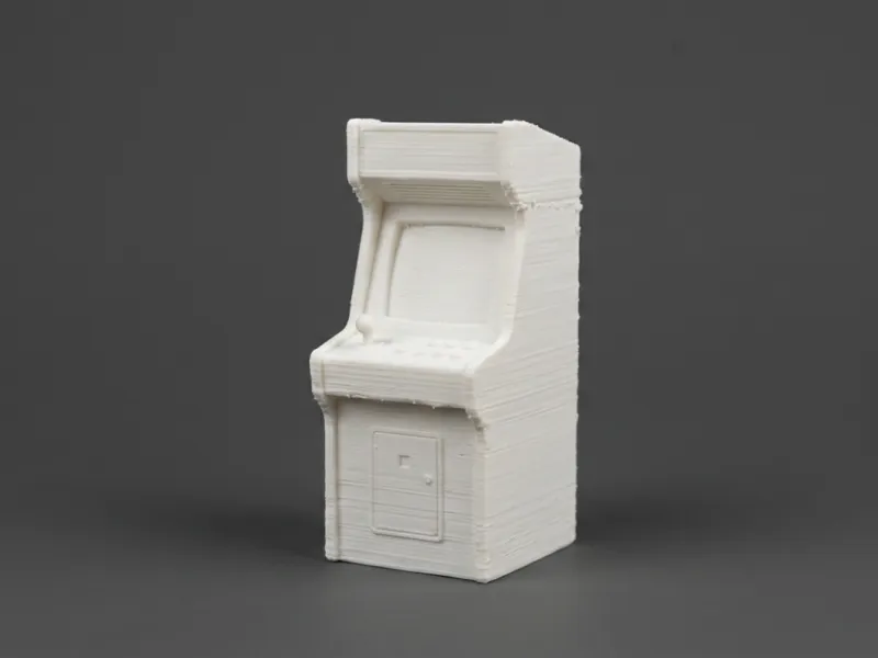 Retro Arcade Cabinet Machine Model