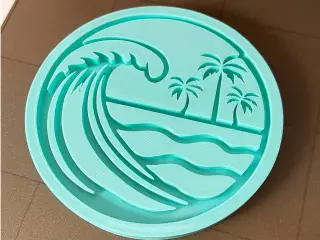 Tropical Wave Coaster