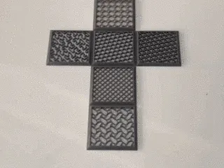 Modular Infill Pattern Cube