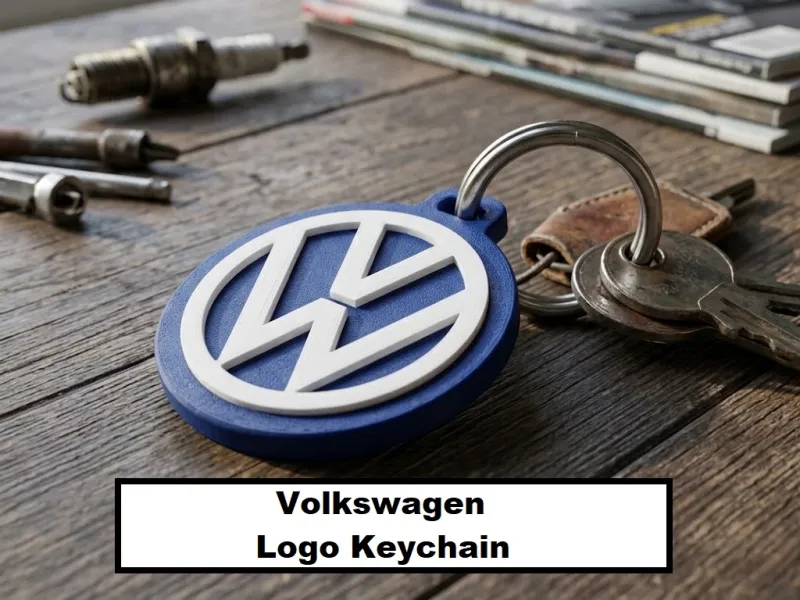 Volkswagen Logo Keychain