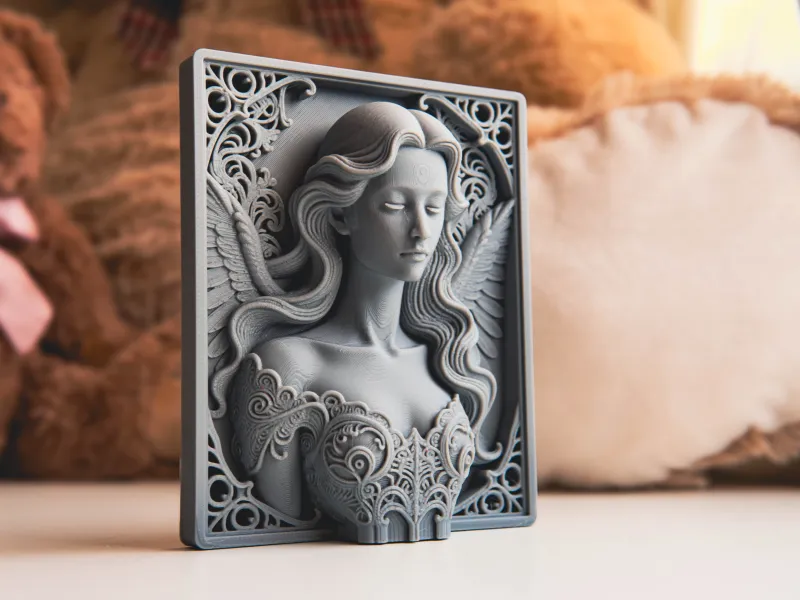 Celestial Guardian Relief Plaque