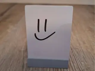 Display stand for Dry Erase cards