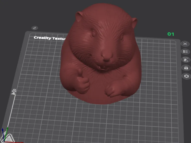 Thumbs Up Smiling Beaver