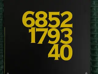 Numbers 0-9