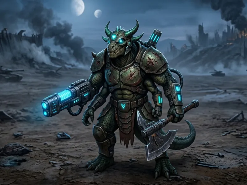 Xylos Sci Fi Warrior Miniature Model