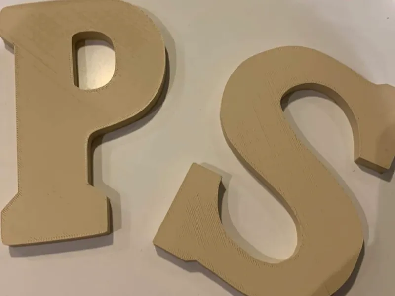 Chocolate letter