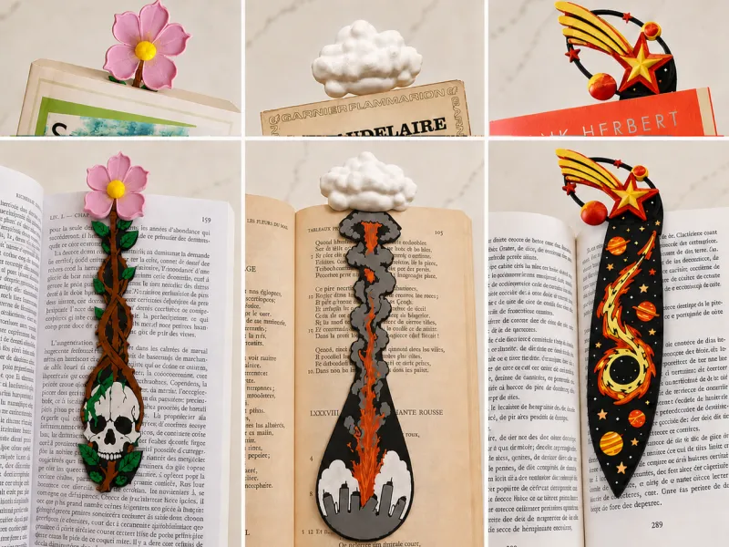 📖 Only Half the Story — 3 Bookmark Collection 📖