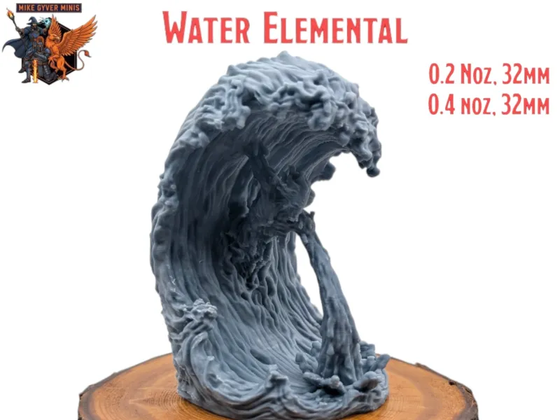 Water Elemental - MGM Print-Ready Mini