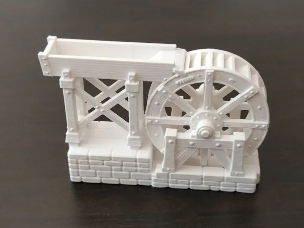 Vintage Water Wheel 1:32