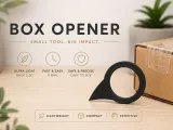 Compact Safe Box Opener | Easy Print Package Cutter-0
