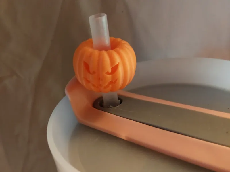 capac de pai jack o'lantern