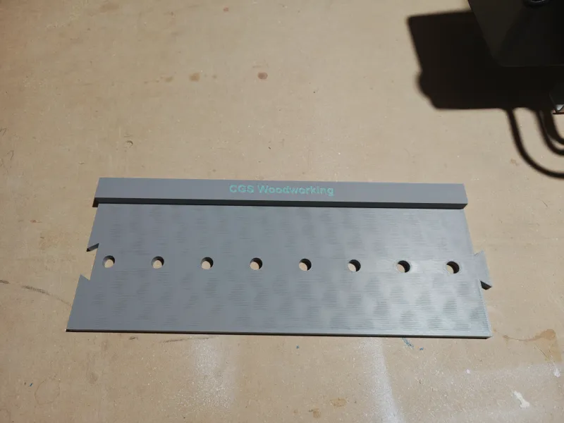 Regalstift-Schablone