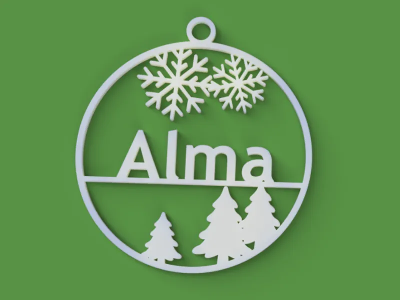 Christmas ball - Alma
