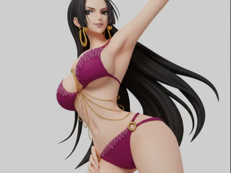 Boa one piece Model 3d