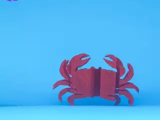 Text Flip - Crab