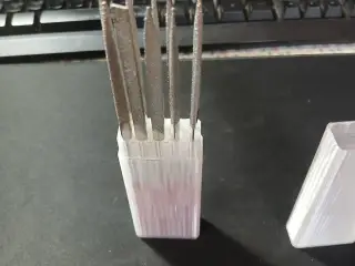 Needle File Case for 140mm Needle files (10 pieces)