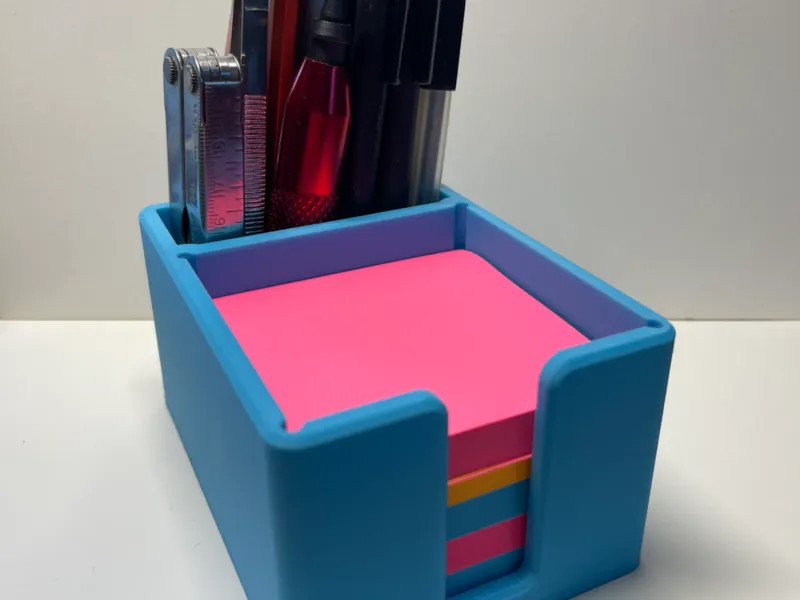 Soporte para Post-It y portalápices