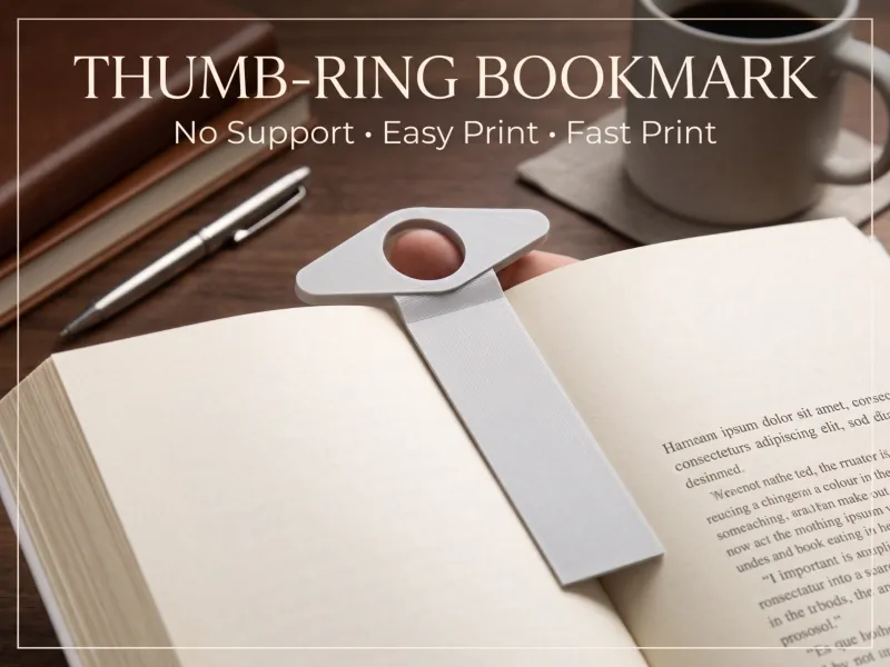01 | Bookmark Series | Thumb Ring