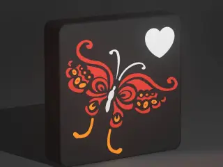 Butterfly Lightbox