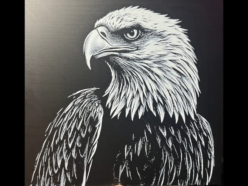 bald eagle V3 Hueforge 200x200