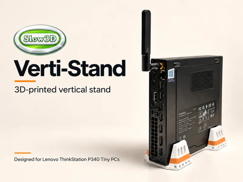 S3D Verti-Stand for Lenovo Thinkstation P340  (Tiny PC)