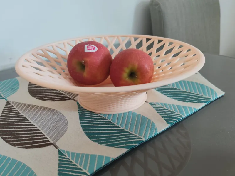 plateau artistique pour fruits